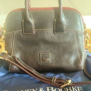 Dooney & Bourke Brown Leather Satchel